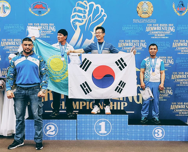 한국인 최초, 아시아팔씨름챔피언쉽 우승!